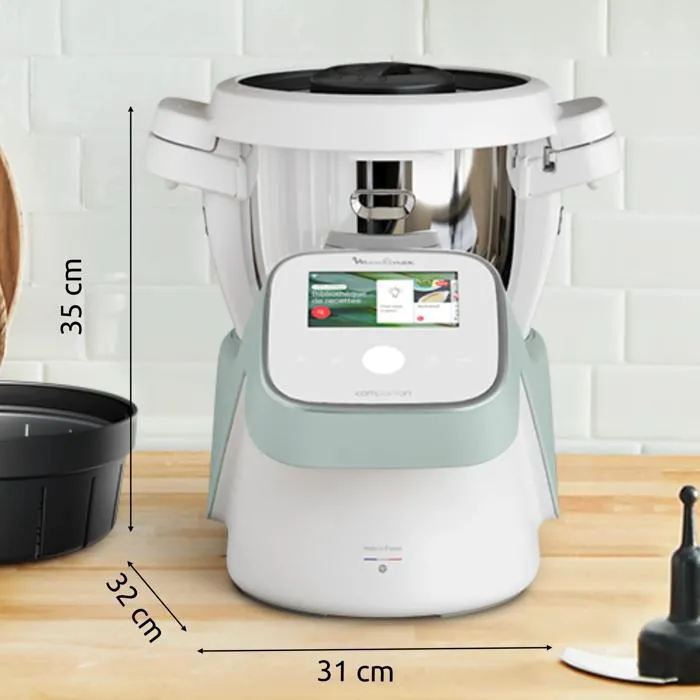 Moulinex i-Companion Touch, Robot da cucina, 14 programmi automatici
