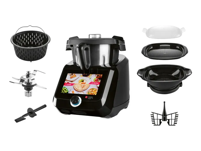 Robot multifunzione- 1200W-Schermo tattile da 8" - WIFI - immagine 3